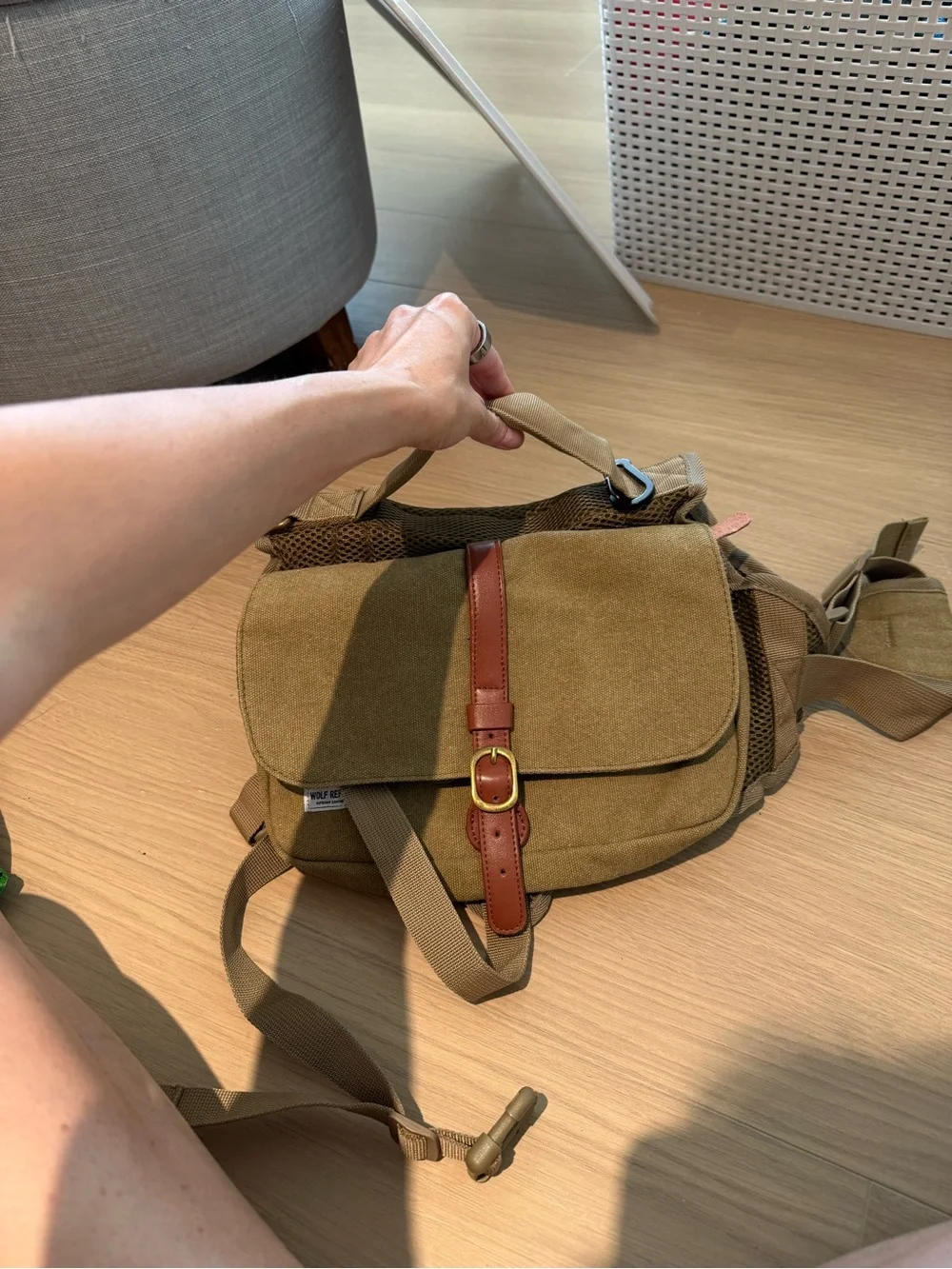 Wolf Republic Ranger Backpack for Dogs